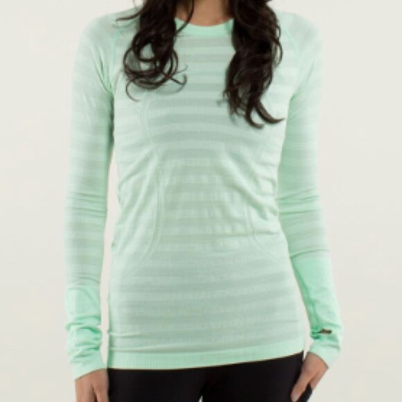 lululemon athletica Tops - (2019)  🍋 LULULEMON RUN: Swiftly Tech Long Sleeve Crew Sz 6 *GUC